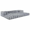 vidaXL Μαξιλάρι 3 pcs Ανοιχτό γκρι 70 x 70 x 54 εκ Πολυεστέρας