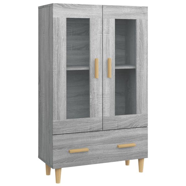 vidaXL Ντουλάπα Γκρι Sonoma 70 x 31 x 115 εκ. από Επεξεργασμένο Ξύλο