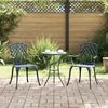 vidaXL Καρέκλα Κήπου 2 pcs Πράσινο 55 x 56.5 x 91εκ Αλουμίνιο