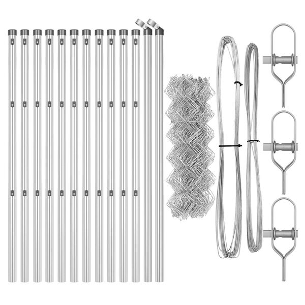 vidaXL &Sigma;&tau;ύ&lambda;&omicron;&sigmaf; &Pi;&epsilon;&rho;&iota;&phi;&rho;ά&xi;&epsilon;&omega;&nu; &Alpha;&sigma;&eta;&mu;ί 25 x 0,6 &mu; (40 x 40 &chi;&iota;&lambda;&iota;&omicron;&sigma;&tau;ά &pi;&lambda;έ&gamma;&mu;&alpha;)