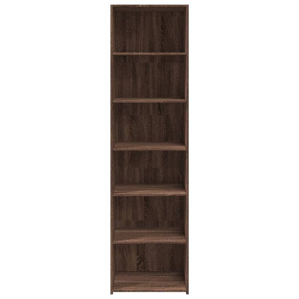vidaXL Ντουλάπι Καφέ Δρυς 50x41x185 εκ. από Επεξεργασμένο Ξύλο