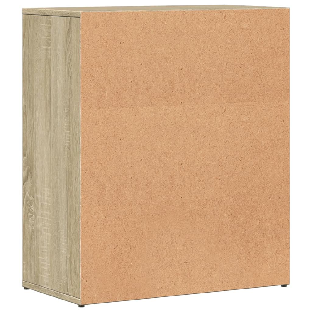 vidaXL Βοηθητικά Ντουλάπια 2 τεμ. Sonoma Δρυς 60x31x70 εκ. Επεξ. Ξύλο