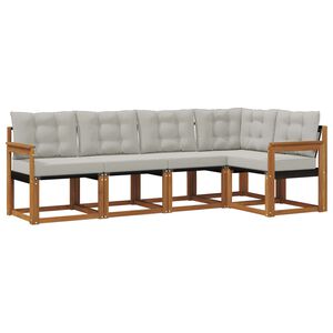 vidaXL &Sigma;&epsilon;&iota;&rho;ά &Kappa;&alpha;&nu;&alpha;&pi;έ &Epsilon;&xi;&omega;&tau;&epsilon;&rho;&iota;&kappa;&omicron;ύ 5 pcs &Phi;&upsilon;&sigma;&iota;&kappa;ό &kappa;&alpha;&iota; &Alpha;&nu;&omicron;&iota;&chi;&tau;ό &Gamma;&kappa;&rho;&iota;