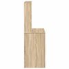 vidaXL Γραφείο με Ράφια Sonoma Δρυς 100x45x140 εκ. Επεξεργασμένο Ξύλο