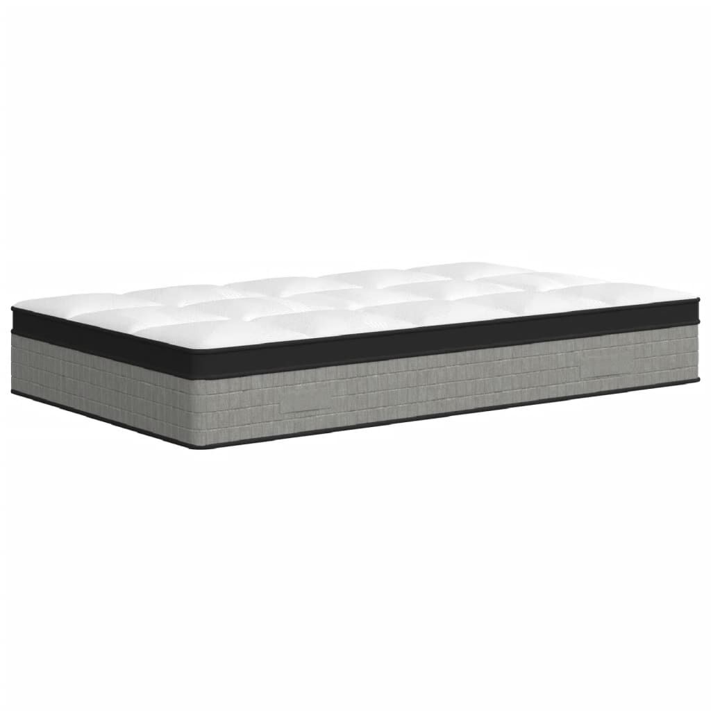 vidaXL Στρώμα με Pocket Springs Μεσαία Plus Σκληρότητα 100x200 εκ.