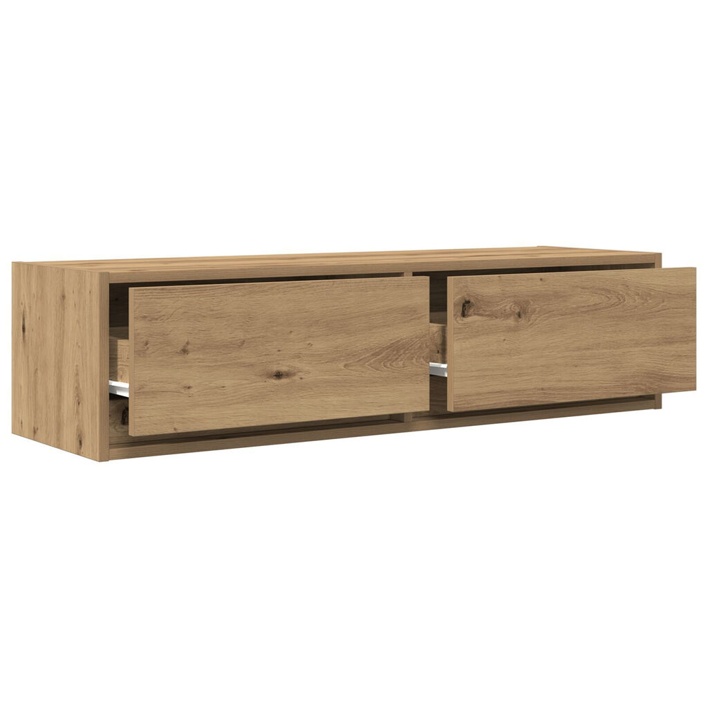 vidaXL Έπιπλο τηλεόρασης Artisan Oak 100x31x25,5 εκ Επεξεργασμένο ξύλο
