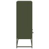 vidaXL Ντουλάπι Πράσινο Λαδί 68x39x111,5 εκ. από Ατσάλι