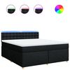 vidaXL &Kappa;&rho;&epsilon;&beta;ά&tau;&iota; Boxspring &mu;&epsilon; &Sigma;&tau;&rho;ώ&mu;&alpha; &Mu;&alpha;ύ&rho;&omicron; 180x200 &epsilon;&kappa;. &Upsilon;&phi;&alpha;&sigma;&mu;ά&tau;&iota;&nu;&omicron;