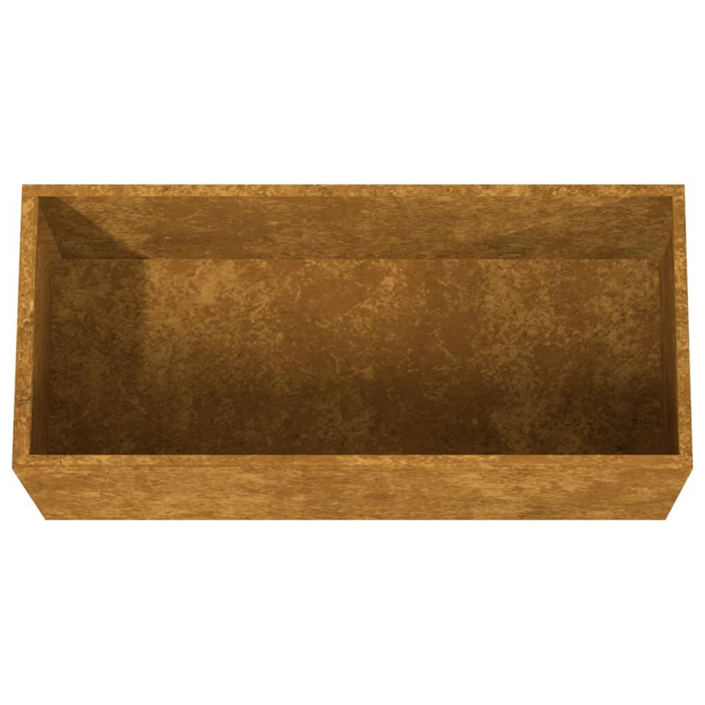 vidaXL Ζαρντινιέρα 62x30x29 εκ. Ατσάλι Σκληρυθέν στον Αέρα