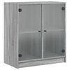 vidaXL &Beta;&omicron;&eta;&theta;&eta;&tau;&iota;&kappa;ό &Nu;&tau;&omicron;&upsilon;&lambda;ά&pi;&iota; Sonoma &Gamma;&kappa;&rho;&iota; 68x37x75,5&epsilon;&kappa;. &mu;&epsilon; &Gamma;&upsilon;ά&lambda;&iota;&nu;&epsilon;&sigmaf; &Pi;ό&rho;&tau;&epsilon;&sigmaf;