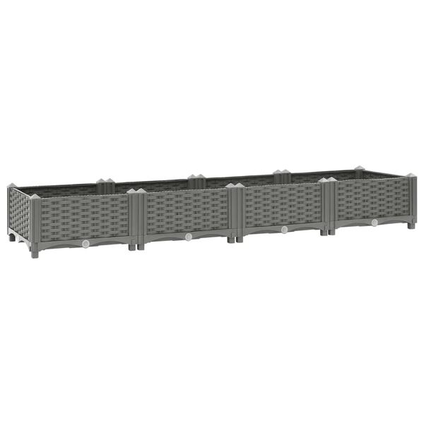 vidaXL Ζαρντινιέρα 160 x 40 x 23 εκ. από Πολυπροπυλένιο