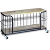 vidaXL Έπιπλο Τηλεόρασης 100 x 40 x 45 εκ. από Μασίφ Ξύλο Μάνγκο