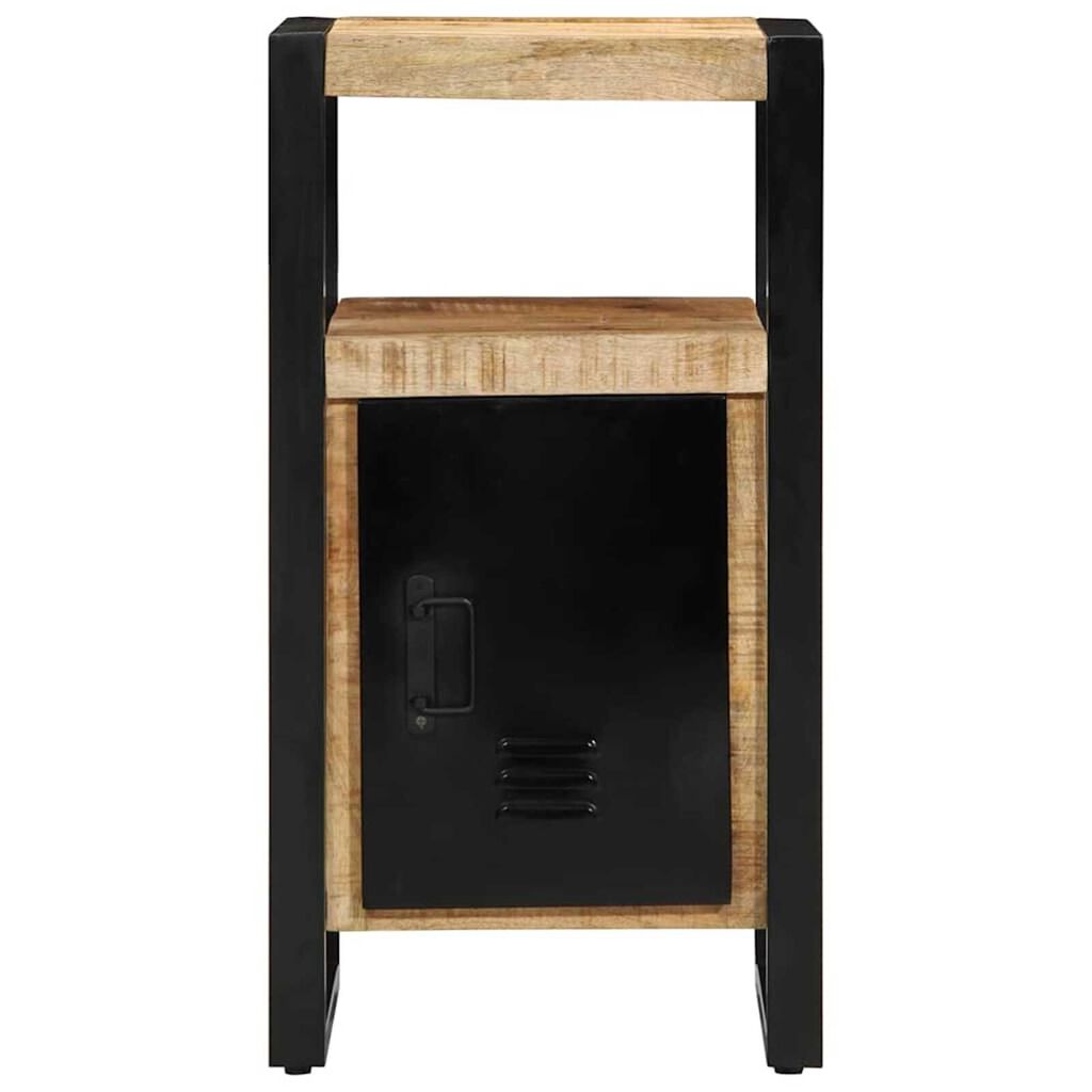 vidaXL Ντουλάπα Μπάνιου με ράφι Καφέ 40 x 35 x 75 εκ Μασίφ ξύλο μάνγκο