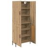 vidaXL Highboard Artisan Oak 69,5 x 34 x 180 &epsilon;&kappa;. &Epsilon;&pi;&epsilon;&xi;&epsilon;&rho;&gamma;&alpha;&sigma;&mu;έ&nu;&omicron; &xi;ύ&lambda;&omicron;