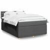 vidaXL &Kappa;&rho;&epsilon;&beta;ά&tau;&iota; Boxspring &mu;&epsilon; &Sigma;&tau;&rho;ώ&mu;&alpha; &Sigma;&kappa;&omicron;ύ&rho;&omicron; &Gamma;&kappa;&rho;&iota; 140x200 &epsilon;&kappa; &Upsilon;&phi;&alpha;&sigma;&mu;ά&tau;&iota;&nu;&omicron;
