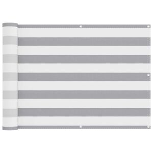 vidaXL &Omicron;&theta;ό&nu;&eta; &Mu;&pi;&alpha;&lambda;&kappa;&omicron;&nu;&iota;&omicron;ύ &Alpha;&nu;&omicron;&iota;&chi;&tau;ό &Gamma;&kappa;&rho;&iota; &kappa;&alpha;&iota; &Lambda;&epsilon;&upsilon;&kappa;ό 75 x 700 cm