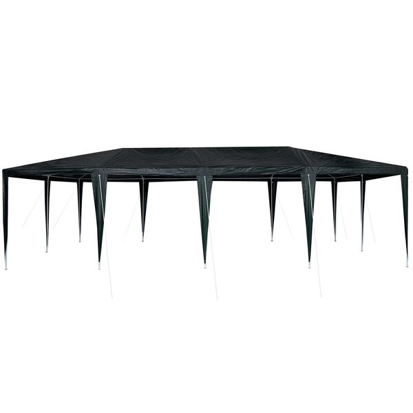 vidaXL Σκηνή Πάρτυ Πράσινο, Άσπρο 800 x 400 x 266 εκ