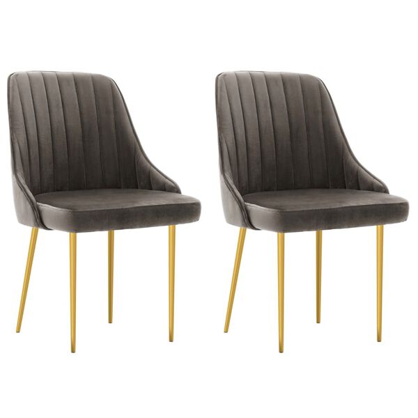 vidaXL &Kappa;&alpha;&rho;έ&kappa;&lambda;&epsilon;&sigmaf; &Tau;&rho;&alpha;&pi;&epsilon;&zeta;&alpha;&rho;ί&alpha;&sigmaf; 2 &tau;&epsilon;&mu;. &Sigma;&kappa;&omicron;ύ&rho;&omicron; &Gamma;&kappa;&rho;&iota; &Beta;&epsilon;&lambda;&omicron;ύ&delta;&iota;&nu;&epsilon;&sigmaf;