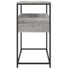 vidaXL Τραπέζι Κονσόλα Γκρι Sonoma 75x40x75 εκ. Επεξεργασμένο Ξύλο