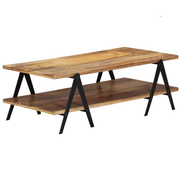 vidaXL Τραπεζάκι Σαλονιού 115 x 60 x 40 εκ. από Μασίφ Ξύλο Μάνγκο