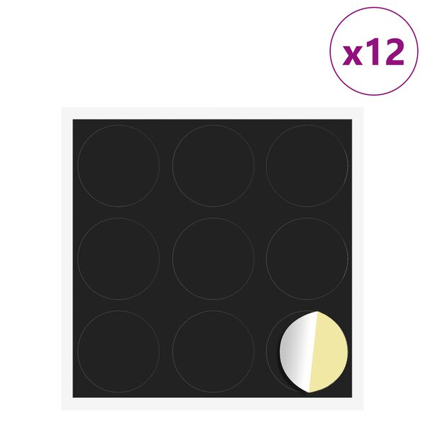 vidaXL &Alpha;&upsilon;&tau;&omicron;&kappa;ό&lambda;&lambda;&eta;&tau;&eta; &Kappa;ά&lambda;&upsilon;&psi;&eta; &Beta;&iota;&delta;ώ&nu; 12 pcs &Mu;&alpha;ύ&rho;&omicron; &Oslash; 20 x 0,5 mm