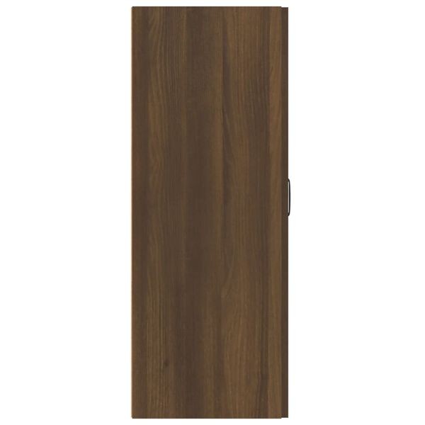 vidaXL Ντουλάπι Κρεμαστό Καφέ δρυς 69,5x34x90 εκ. Επεξεργασμένο Ξύλο