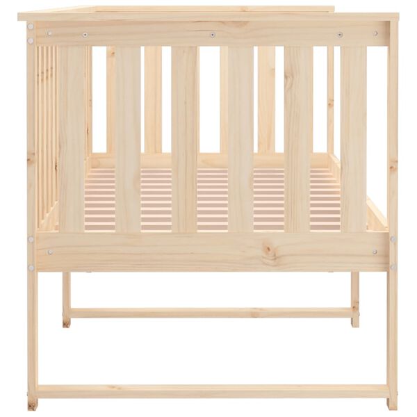 vidaXL Κρεβάτι ημέρας χωρίς στρώμα 75x190 cm Στερεό ξύλο πεύκο