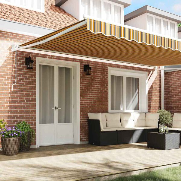 vidaXL Σκηνίτσα Αναδιπλούμενη Πολύχρωμο 500 x 300 εκ ύφασμα