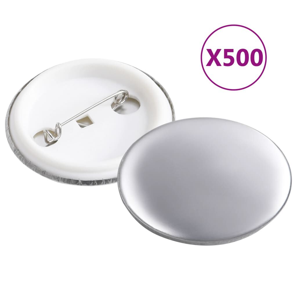 vidaXL Πρέσα για Κονκάρδες 37 χιλ. με 500 Κονκάρδες Καρφίτσες
