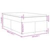 vidaXL &Kappa;&rho;&epsilon;&beta;ά&tau;&iota; Boxspring &mu;&epsilon; &Sigma;&tau;&rho;ώ&mu;&alpha; Taupe 140x200 &epsilon;&kappa;. &Upsilon;&phi;&alpha;&sigma;&mu;ά&tau;&iota;&nu;&omicron;