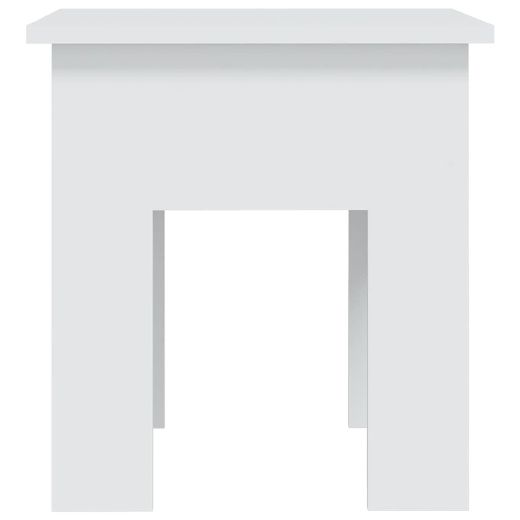 vidaXL Τραπεζάκι Σαλονιού Λευκό 40 x 40 x 42 εκ. από Μοριοσανίδα