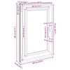 vidaXL Παράθυρο Υπογείου "RISOR" 60x80 εκ. Ανακλινόμενο & Περιστρεφόμενο DIN Αριστερό Ανθρακί