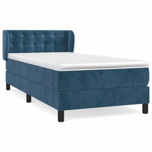 vidaXL &Kappa;&rho;&epsilon;&beta;ά&tau;&iota; Boxspring &mu;&epsilon; &Sigma;&tau;&rho;ώ&mu;&alpha; &Sigma;&kappa;&omicron;ύ&rho;&omicron; &Mu;&pi;&lambda;&epsilon; 80 x 200 &epsilon;&kappa;. &Beta;&epsilon;&lambda;&omicron;ύ&delta;&iota;&nu;&omicron;