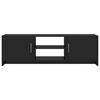 vidaXL Έπιπλο Τηλεόρασης Γυαλιστερό Μαύρο 120x30x37,5 εκ. Μοριοσανίδα