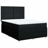 vidaXL &Kappa;&rho;&epsilon;&beta;ά&tau;&iota; Boxspring &mu;&epsilon; &Sigma;&tau;&rho;ώ&mu;&alpha; &Mu;&alpha;ύ&rho;&omicron; 140x200 &epsilon;&kappa;. &Upsilon;&phi;&alpha;&sigma;&mu;ά&tau;&iota;&nu;&omicron;