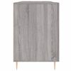 vidaXL Γραφείο Γκρι Sonoma 140 x 50 x 75 εκ. από Επεξεργασμένο Ξύλο