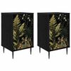 vidaXL &Kappa;&omicron;&mu;&omicron;&delta;ί&nu;&omicron; RHENEN 2 &tau;&mu;&chi;. &Mu;&alpha;ύ&rho;&eta; &Delta;&rho;&upsilon;&sigmaf; 36 x 33 x 61 &epsilon;&kappa;.