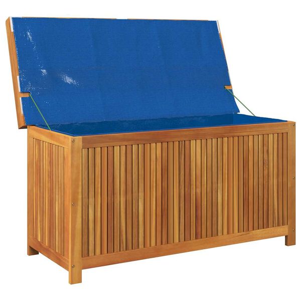vidaXL Κουτί Μαξιλαριών Εξ. Χώρου 113x50x60,5 εκ. Μασίφ Ξύλο Ακακίας