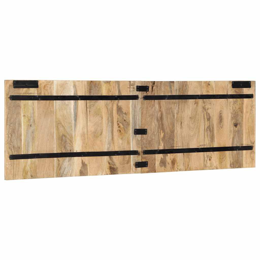 vidaXL κεφαλάρι 160 cm μασίφ ακατέργαστο ξύλο Mango