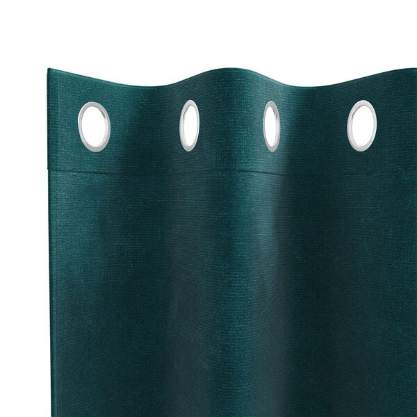 vidaXL Κουρτίνες 2 pcs Σκούρο πράσινο 140 x 225 cm Βελούδο