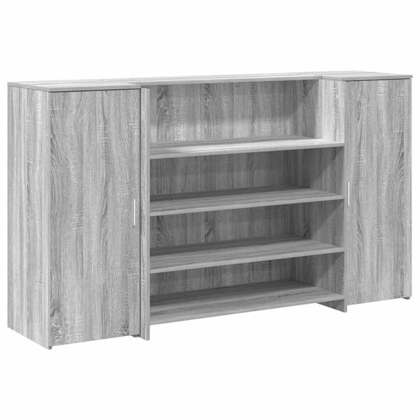 vidaXL Γραφείο υποδοχής 180x50x103,5 εκ. Επεξεργασμένο Ξύλο