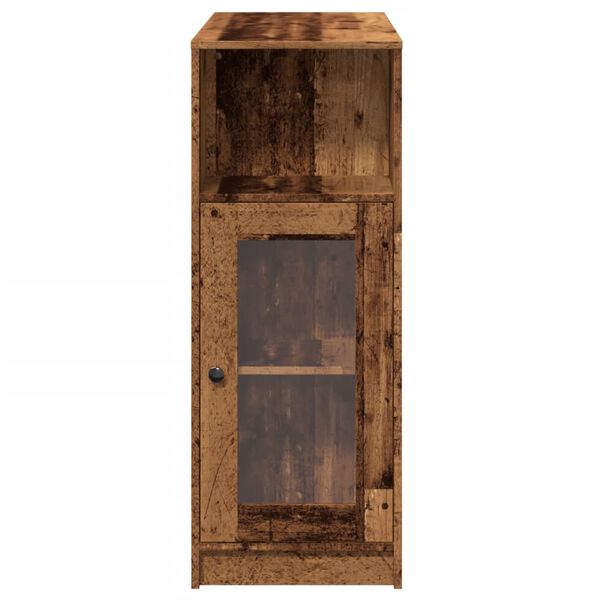 vidaXL Τραπέζι Μπαρ με Ράγες 101x40x103,5 εκ. Επεξεργ. Ξύλο