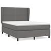 vidaXL &Kappa;&rho;&epsilon;&beta;ά&tau;&iota; Boxspring &mu;&epsilon; &Sigma;&tau;&rho;ώ&mu;&alpha; &Gamma;&kappa;&rho;&iota; 140x200&epsilon;&kappa;. &alpha;&pi;ό &Sigma;&upsilon;&nu;&theta;&epsilon;&tau;&iota;&kappa;ό &Delta;έ&rho;&mu;&alpha;