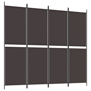 vidaXL &Delta;&iota;&alpha;&chi;&omega;&rho;&iota;&sigma;&tau;&iota;&kappa;ό &Delta;&omega;&mu;&alpha;&tau;ί&omicron;&upsilon; &mu;&epsilon; 4 &Pi;ά&nu;&epsilon;&lambda; &Kappa;&alpha;&phi;έ 200x180 &epsilon;&kappa;. &alpha;&pi;ό Ύ&phi;&alpha;&sigma;&mu;&alpha;
