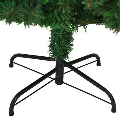 vidaXL Χριστουγεννιάτικο Δέντρο με Πλούσια Κλαδιά Πράσινο 210 εκ. PVC