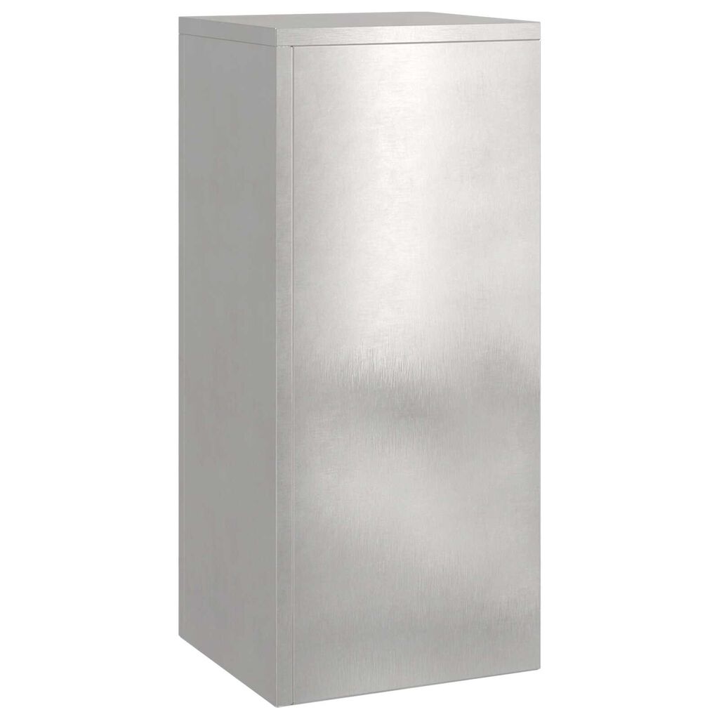 vidaXL Στήριξη φυτών 2 pcs Ασημί 24 x 24 x 55 εκ. Ανοξείδωτο ατσάλι
