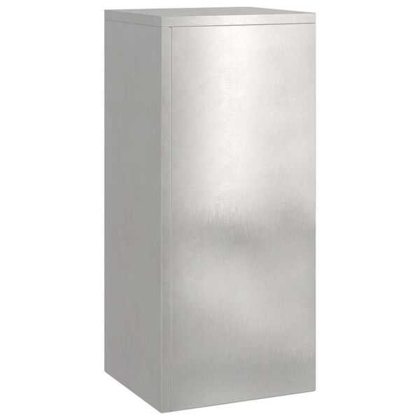 vidaXL Στήριξη φυτών 2 pcs Ασημί 24 x 24 x 55 εκ. Ανοξείδωτο ατσάλι