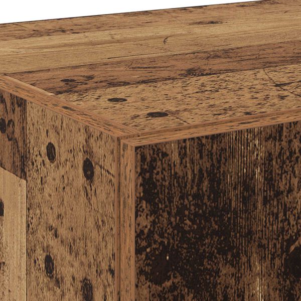 vidaXL Μπουφές Παλιό Ξύλο 70x42.5x185 εκ. Μηχανικό Ξύλο