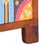 vidaXL Ντουλάπι τηλεόρασης πολύχρωμο 110x30x40 μασίφ ξύλο ακακίας