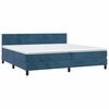 vidaXL &Kappa;&rho;&epsilon;&beta;ά&tau;&iota; Boxspring &mu;&epsilon; &Sigma;&tau;&rho;ώ&mu;&alpha; &Sigma;&kappa;&omicron;ύ&rho;&omicron; &Mu;&pi;&lambda;&epsilon; 200x200 &epsilon;&kappa;. &Beta;&epsilon;&lambda;&omicron;ύ&delta;&iota;&nu;&omicron;